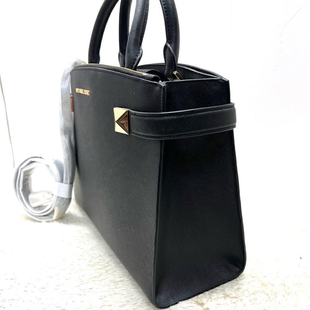 🔥🎁NWT! Michael Kors KARLA EW Satchel Handbag Msrp:$378.00 - Picture 3 of 7